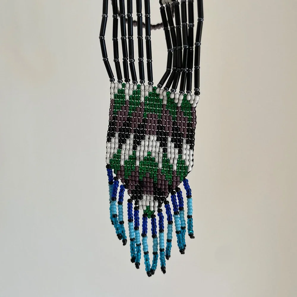 Handmade handcrafted beaded